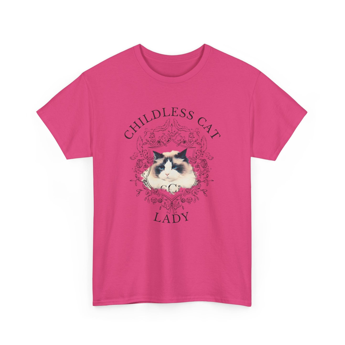 Unisex Childless Cat Lady T-Shirt