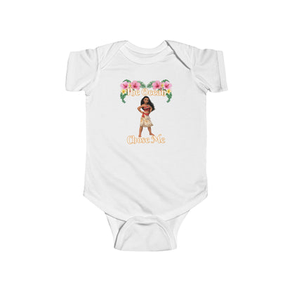 Infant Onesie - Moana The Ocean Chose Me