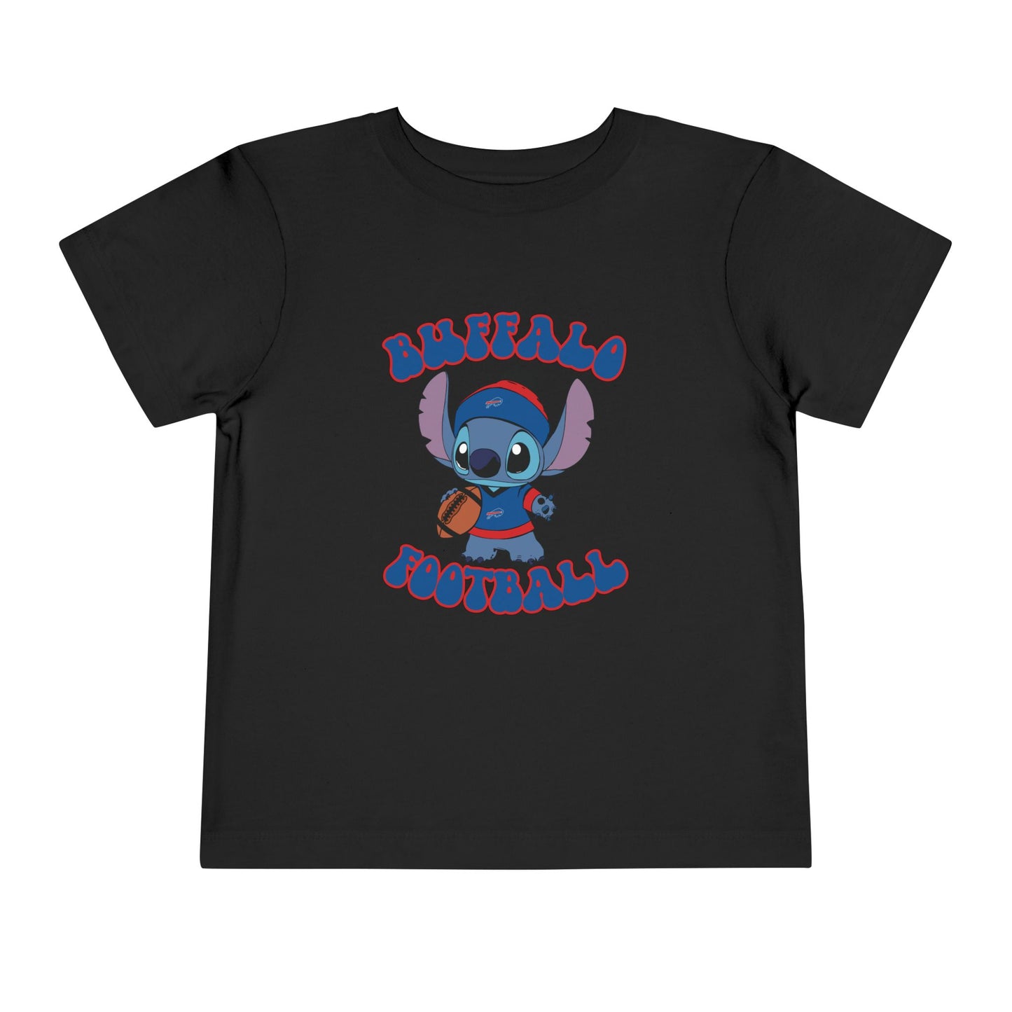 Toddler Stitch Design Bills Football - Inspired T-Shirt