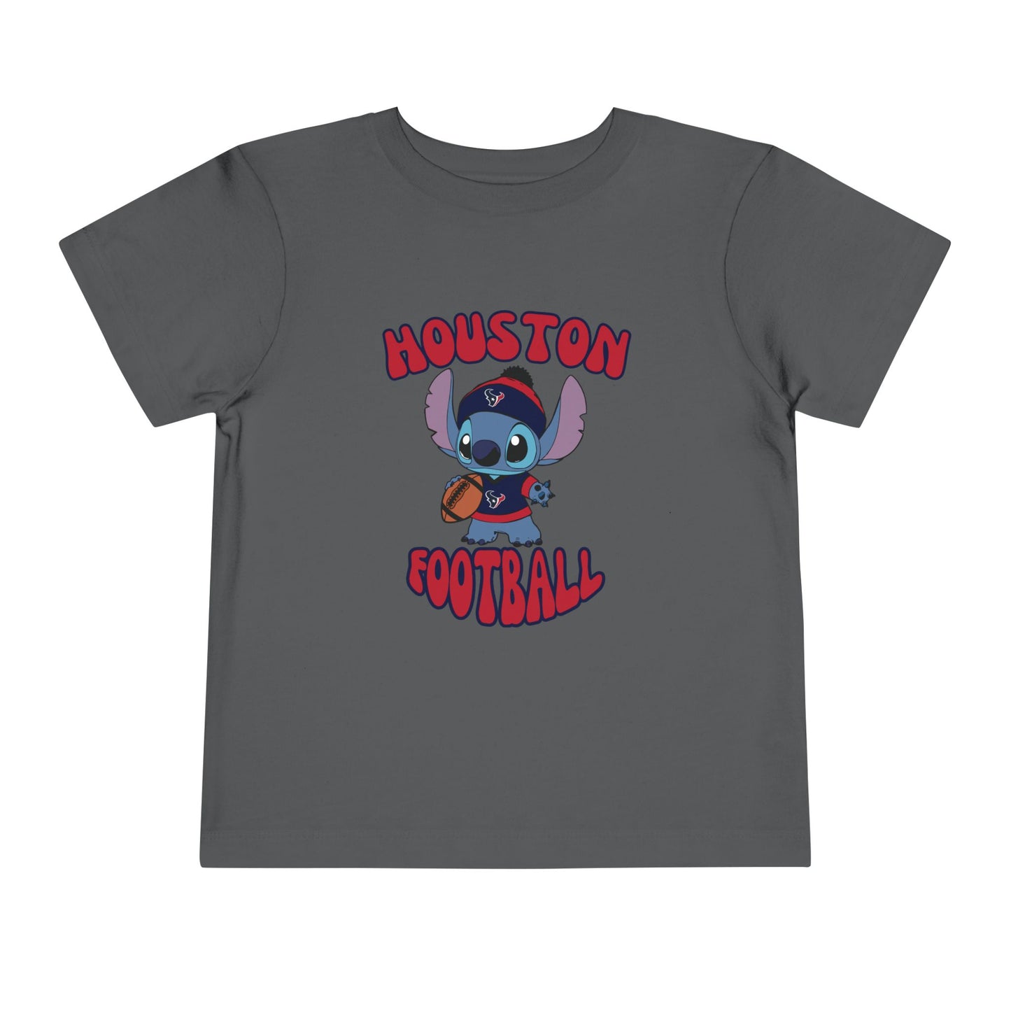 Toddler Stitch Design Houston Football - Inspired T-Shirt