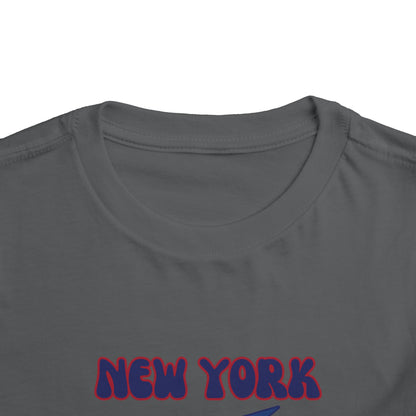 Toddler Bluey Design New York Giants Football -Inspired T-Shirt