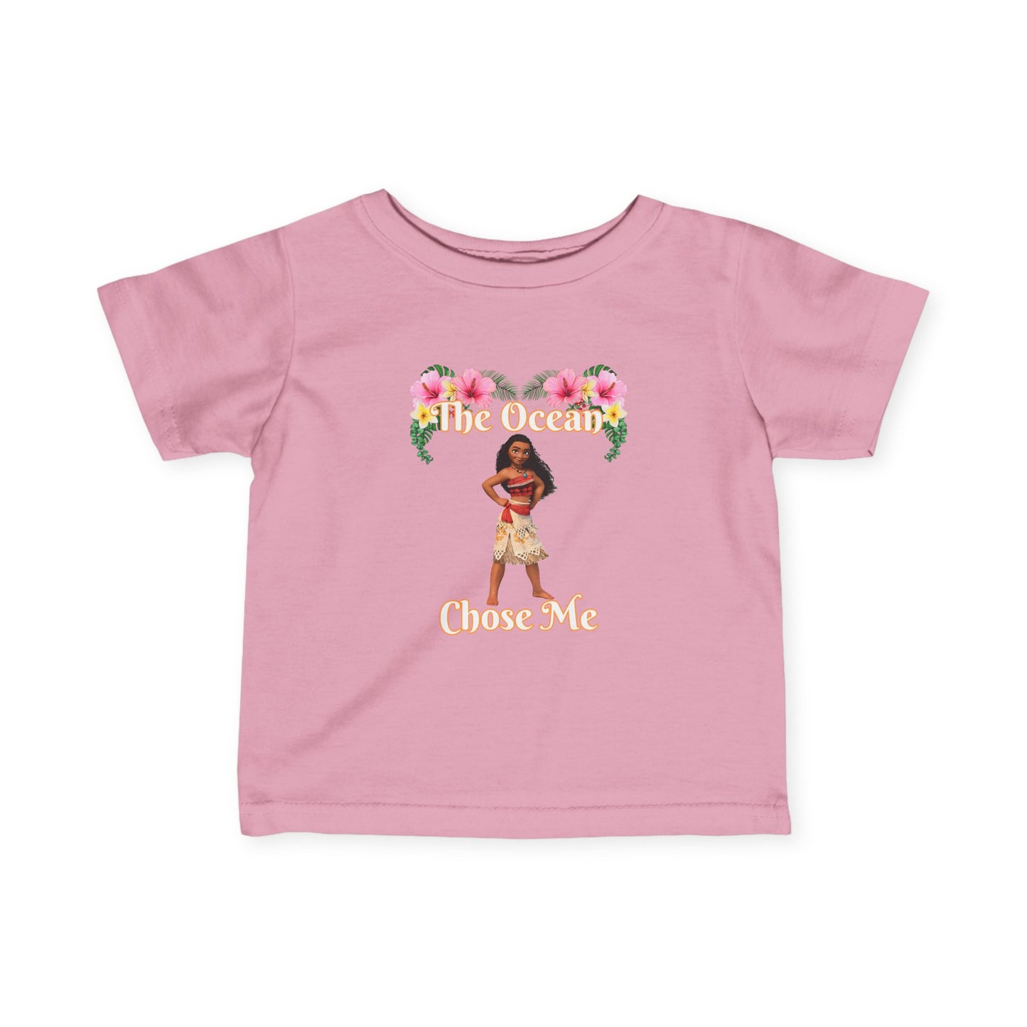 Moana Infant Tee-Shirt  - The Ocean Chose Me Infant Tee-Shirt