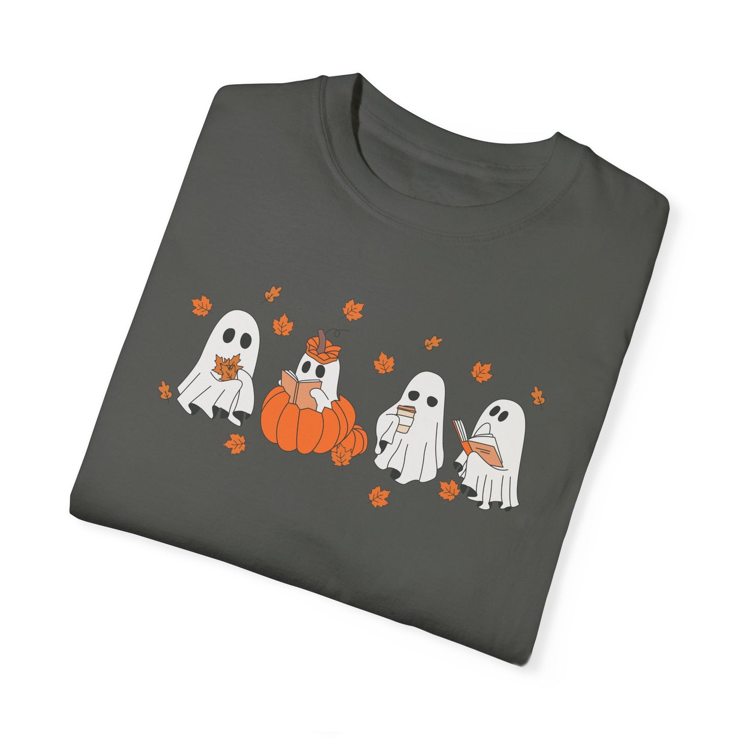 Halloween Spooky Book Lover T-Shirt – Comfort & Style for Spooky Season