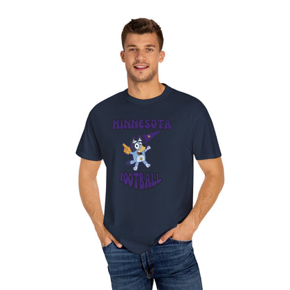 Unisex Bluey Design Minnesota Football -Inspired T-Shirt