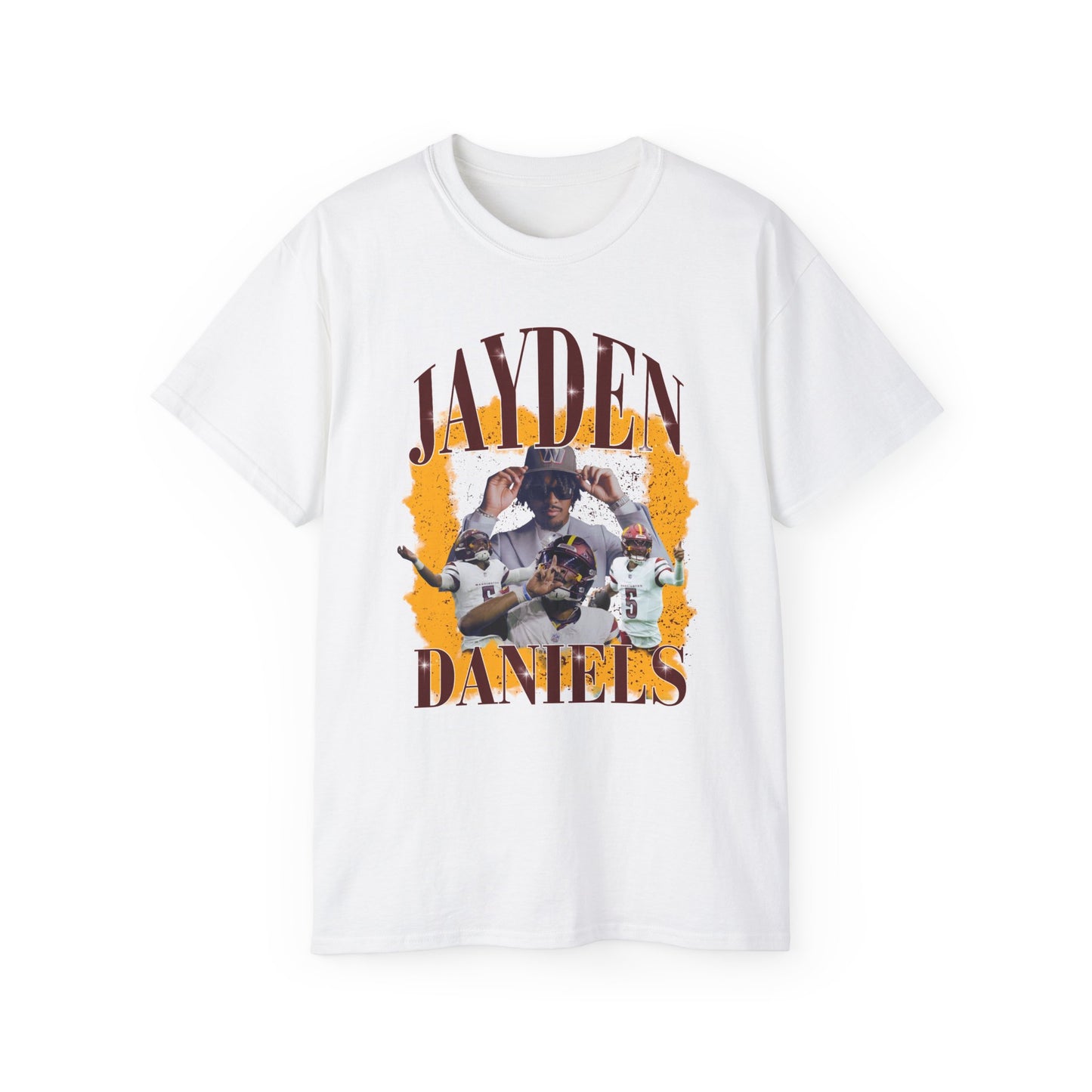 Jayden Daniels Vintage Graphic 90s T-Shirt, Sport Homage Graphic T-shirt Unisex