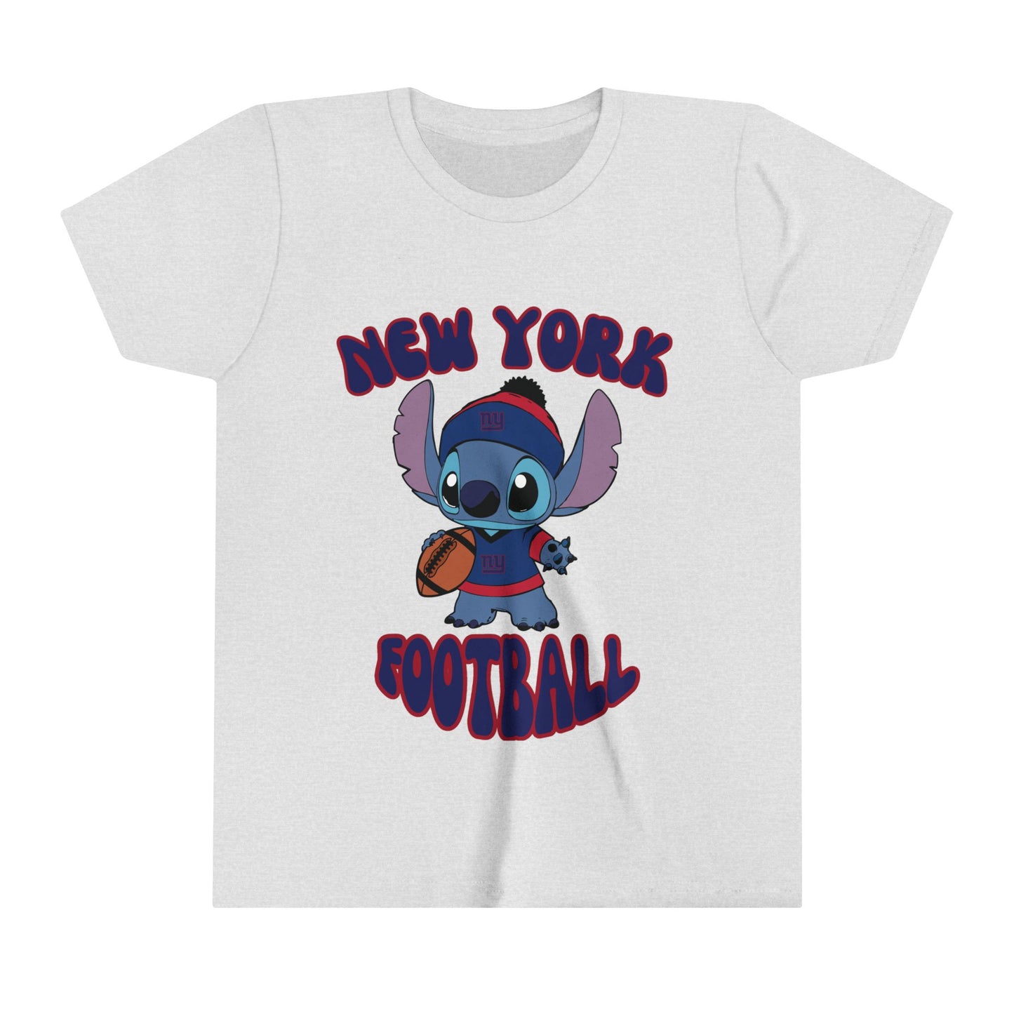 Youth Stitch Design Giants Football - Inspired T-Shirt