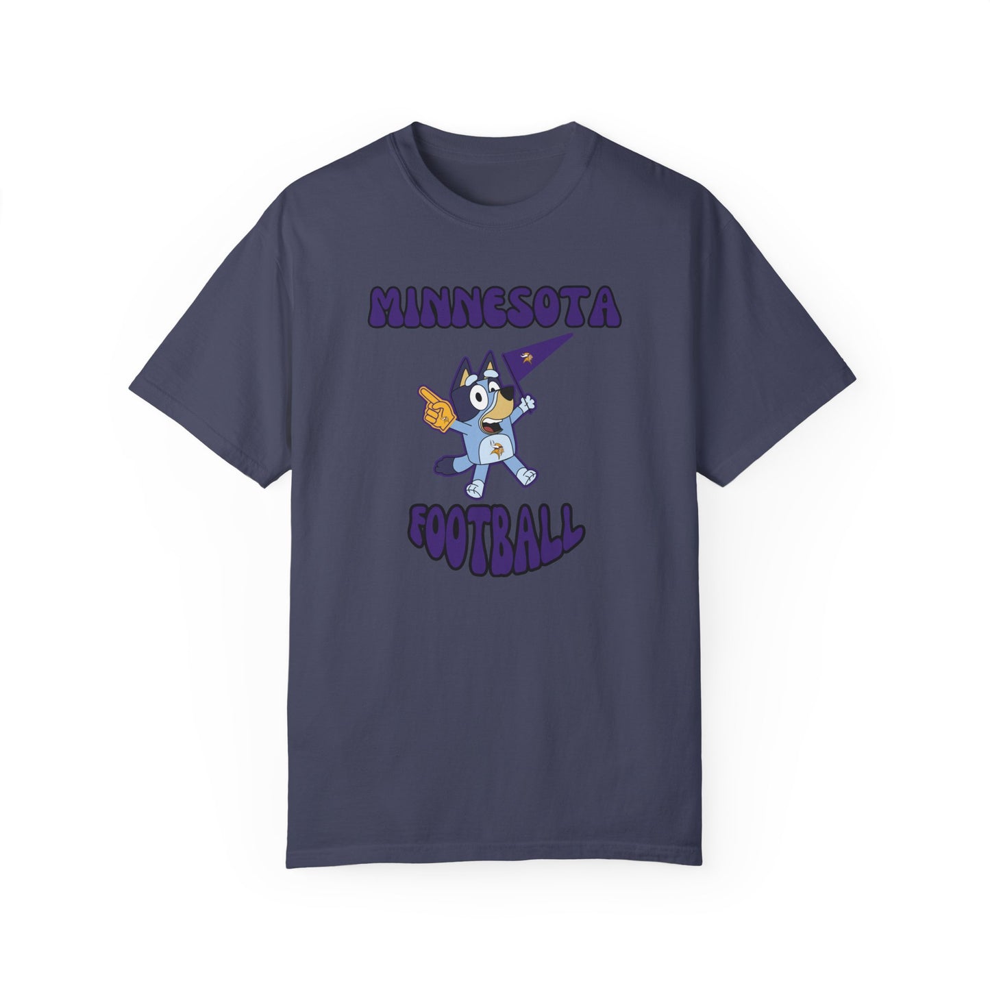 Unisex Bluey Design Minnesota Football -Inspired T-Shirt