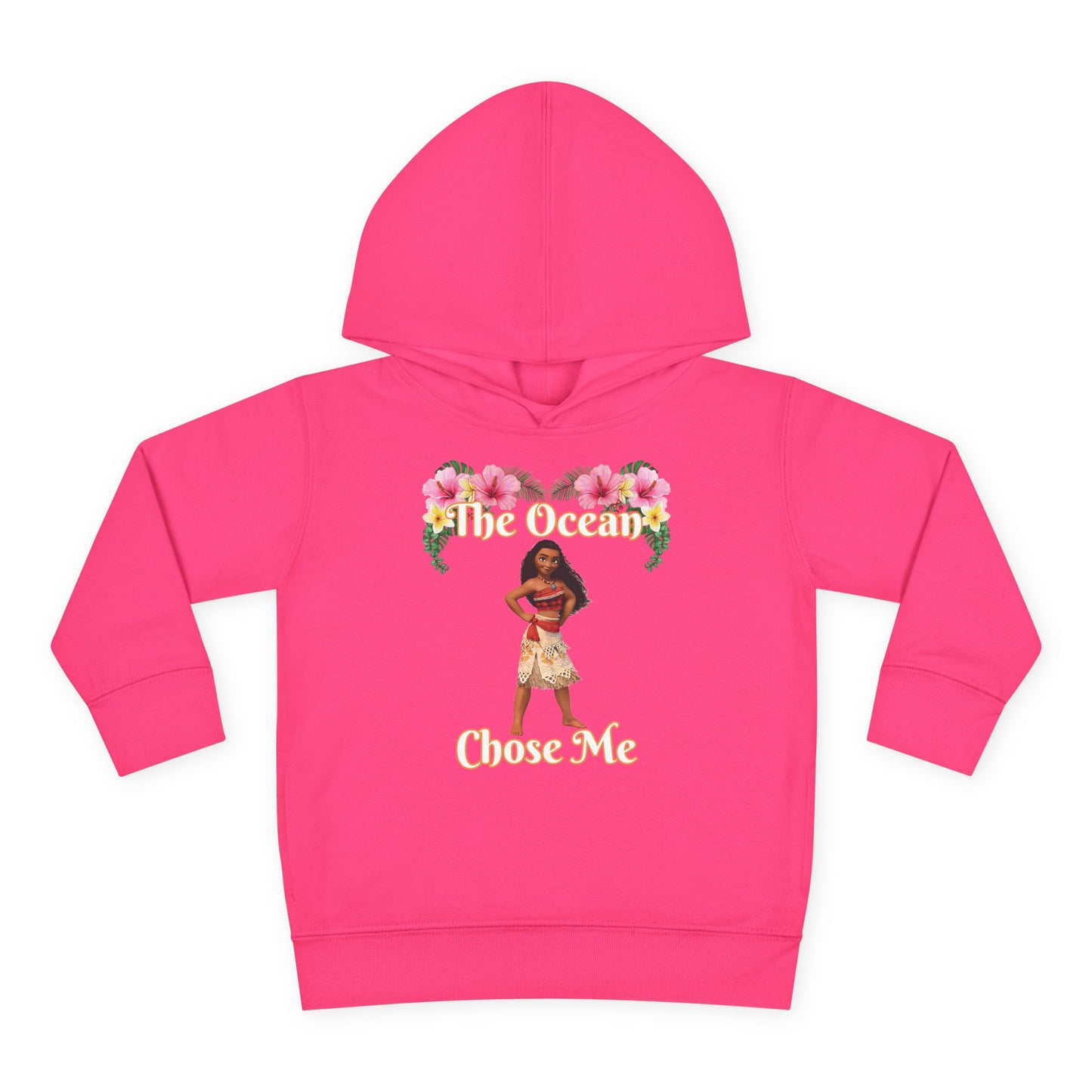 Moana Toddler Fleece Hoodie - The Ocean Chose Me