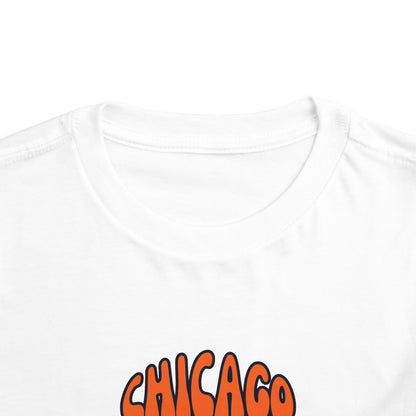 Toddler Bluey Design Chicago Bears Football - Inspired T-Shirt