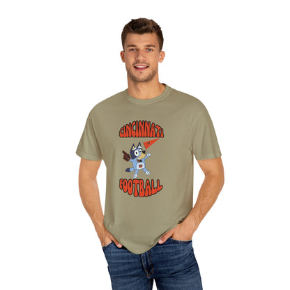 Unisex Bluey Design Cincinnati Bengals -Inspired T-Shirt