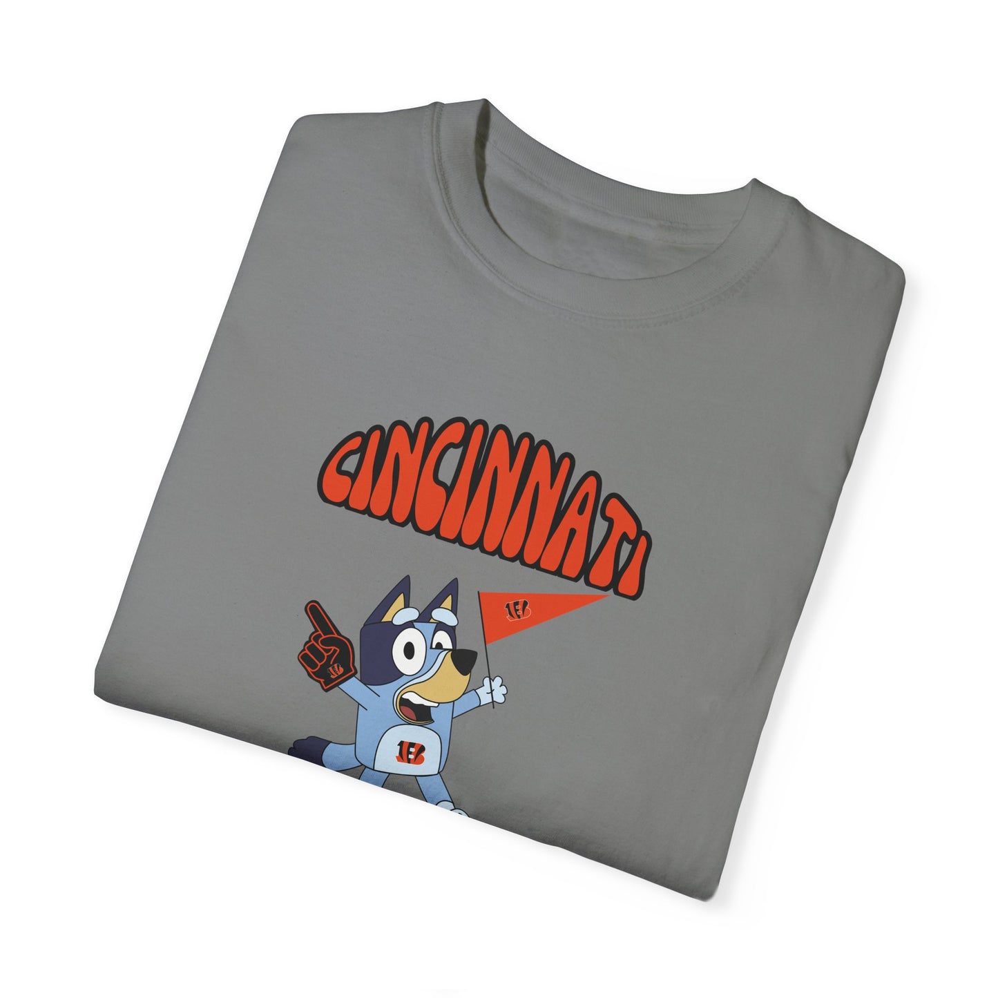 Unisex Bluey Design Cincinnati Bengals -Inspired T-Shirt