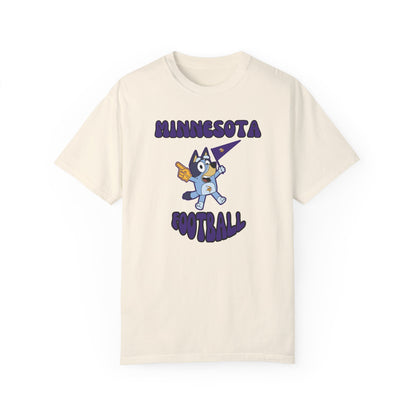 Unisex Bluey Design Minnesota Football -Inspired T-Shirt