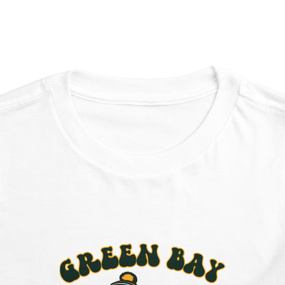 Toddler Bluey & Bingo Design Green Bay Football - Inspired T-Shirt