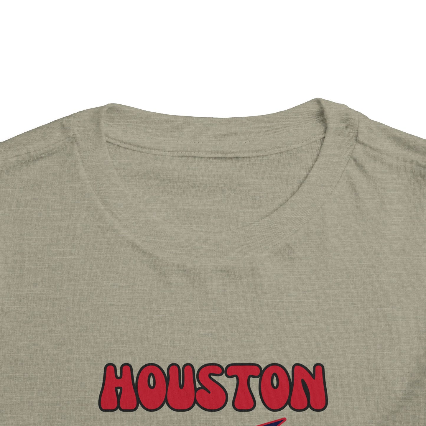 Toddler Bluey Design Houston Texans Football -Inspired T-Shirt