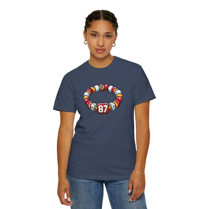 Travis Kelce 87 Swifty Bracelet T-Shirt