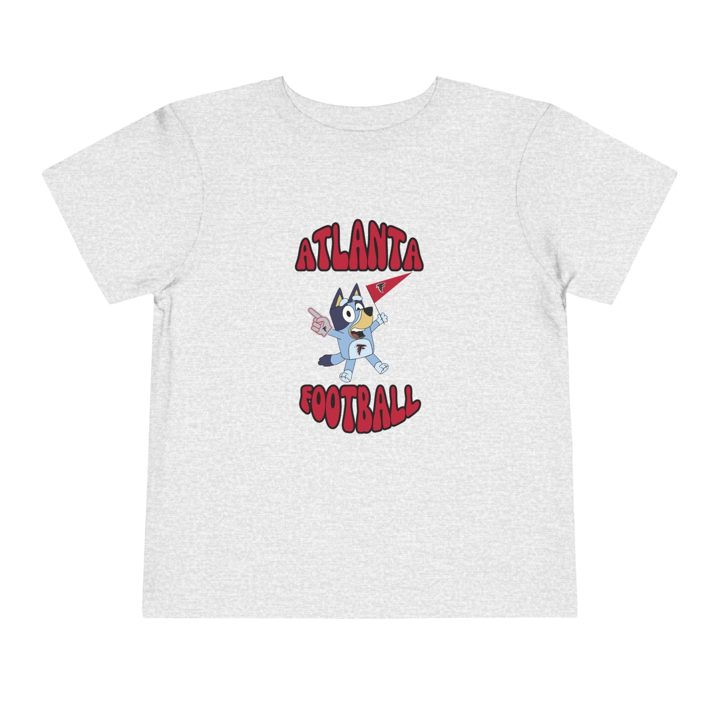 Toddler Bluey Design Atlanta Falcons Football  -Inspired T-Shirt