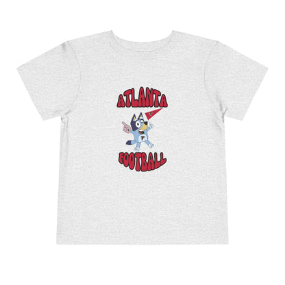 Toddler Bluey Design Atlanta Falcons Football  -Inspired T-Shirt