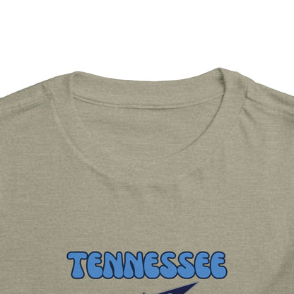 Toddler Bluey Design Tennessee Titans Football -Inspired T-Shirt