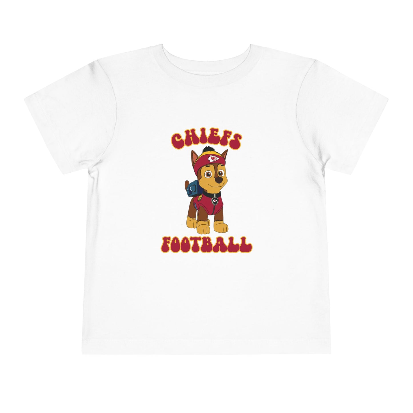 Customizable Chase Paw Patrol Pro Sports Design Toddler Tee - Sport and Team Customizable