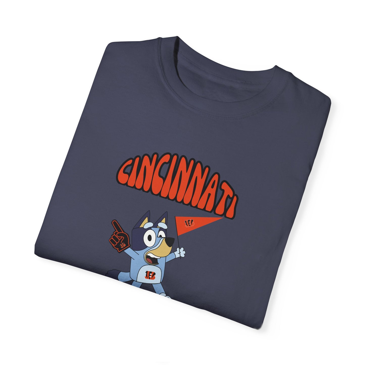 Unisex Bluey Design Cincinnati Bengals -Inspired T-Shirt