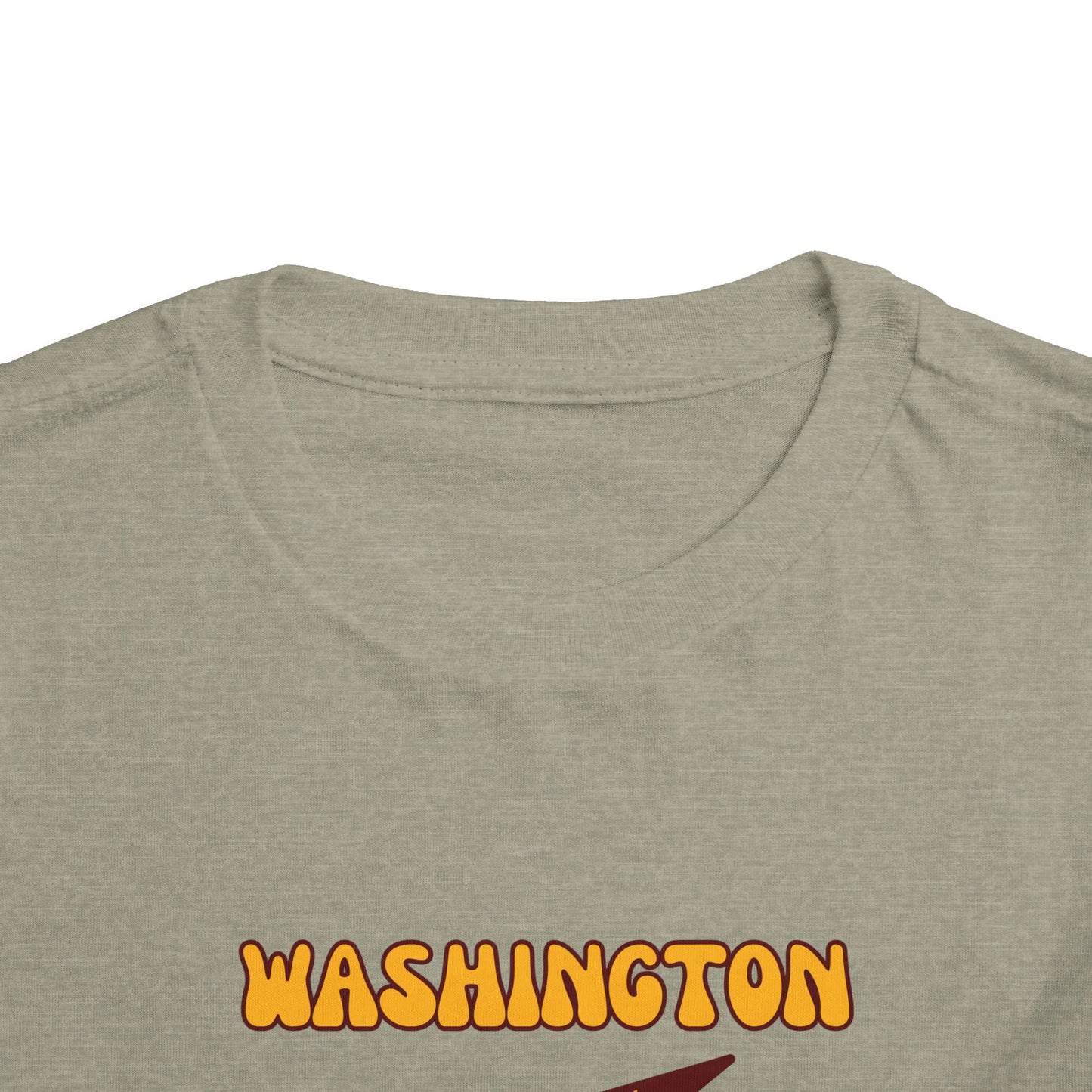 Toddler Bluey Design Washington Commanders Football -Inspired T-Shirt