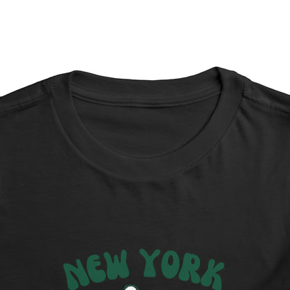 Toddler Bluey & Bingo Design New York Jets Football - Inspired T-Shirt