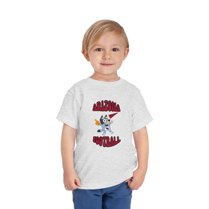 Toddler Bluey Design Arizona Cardinals Football  -Inspired T-Shirt