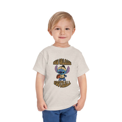 Toddler Stitch Design Saints Football - Inspired T-Shirt