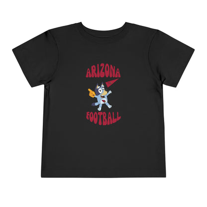 Toddler Bluey Design Arizona Cardinals Football  -Inspired T-Shirt