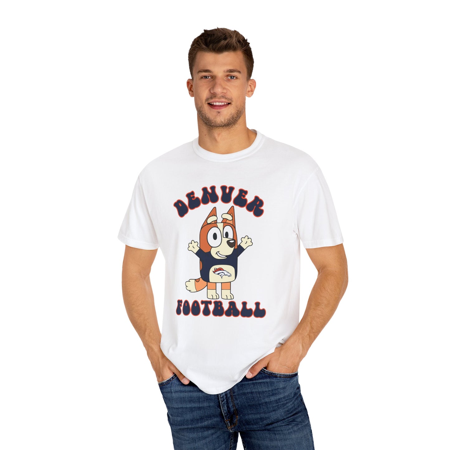 Unisex Chilli from Bluey Design Broncos Football-Inspired T-Shirt