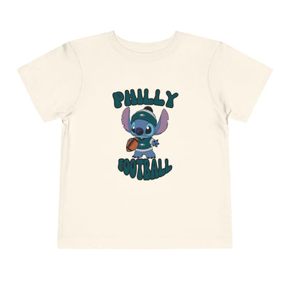 Toddler Stitch Design Eagles Football - Inspired T-Shirt