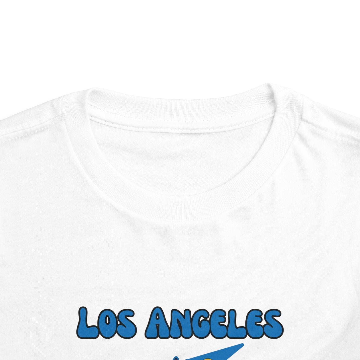 Toddler Bluey Design Las Angeles Chargers Football -Inspired T-Shirt