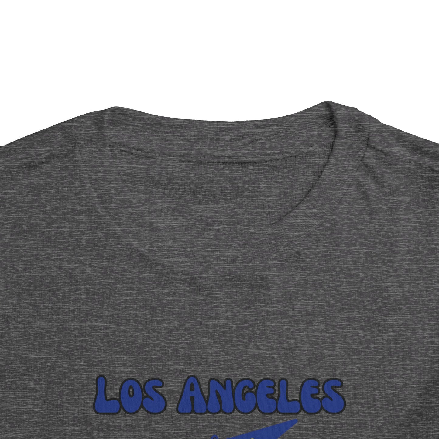 Toddler Bluey Design Las Angeles Rams Football -Inspired T-Shirt