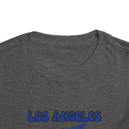 Toddler Bluey Design Las Angeles Rams Football -Inspired T-Shirt