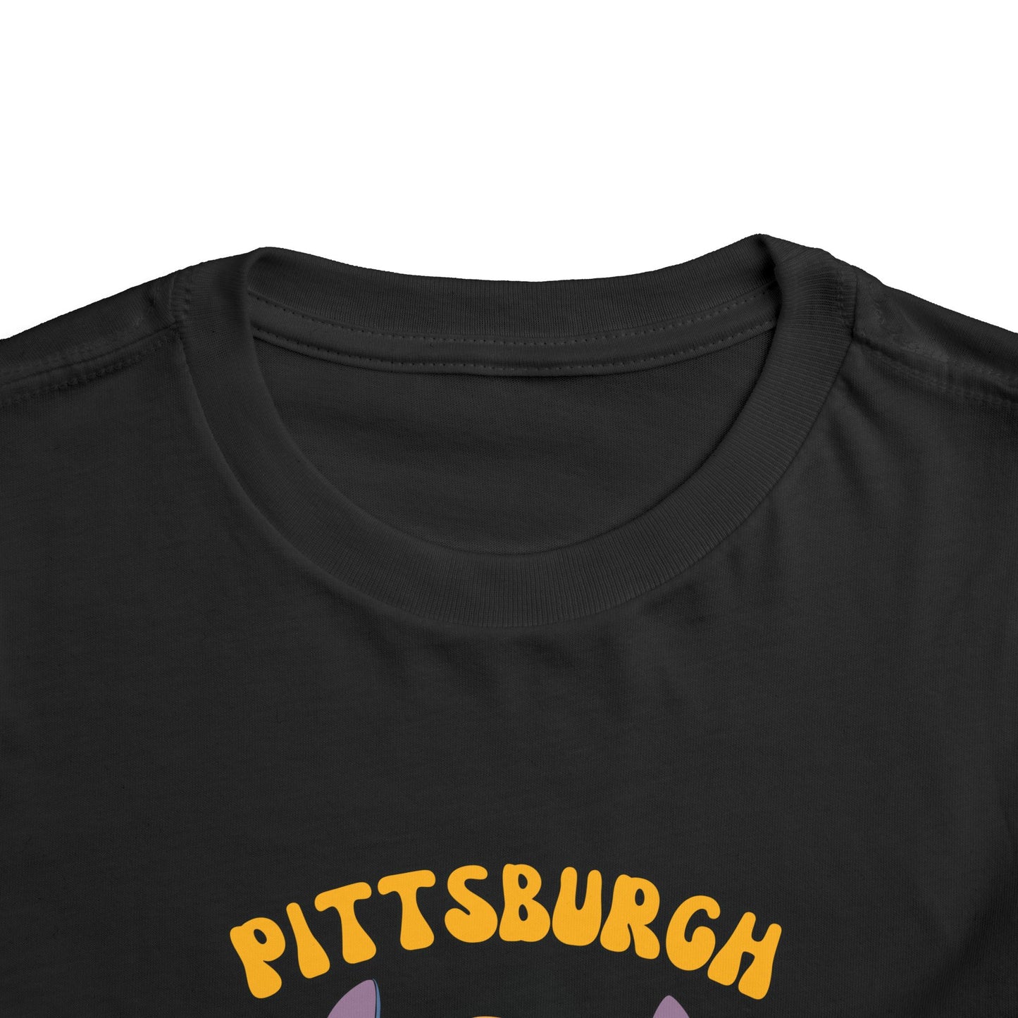 Toddler Stitch Design Steelers  Football - Inspired T-Shirt