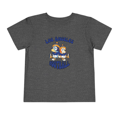 Toddler Bluey & Bingo Design Rams Football - Inspired T-Shirt