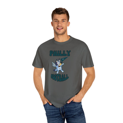 Unisex Bluey Design Philly Football -Inspired T-Shirt