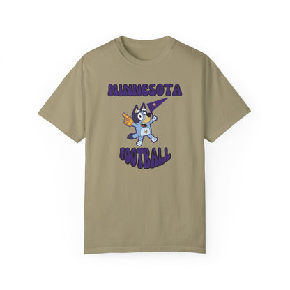 Unisex Bluey Design Minnesota Football -Inspired T-Shirt