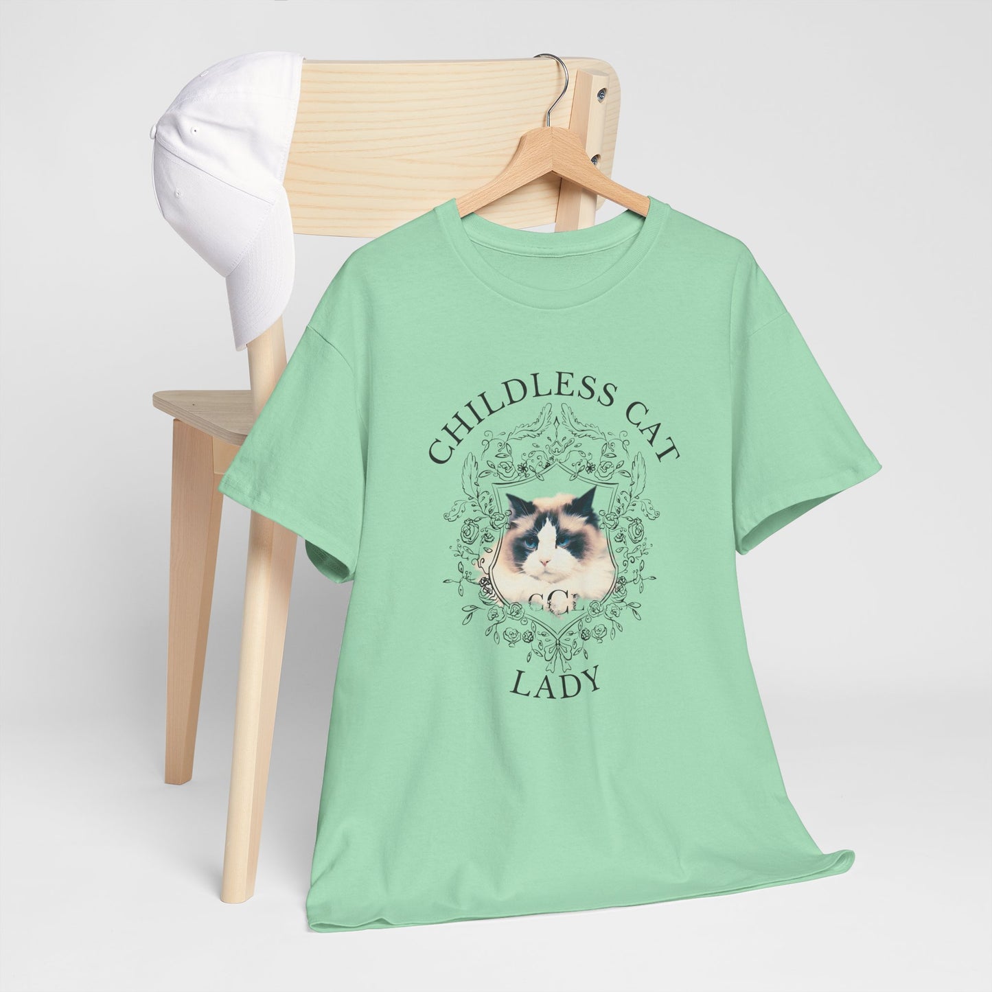 Unisex Childless Cat Lady T-Shirt