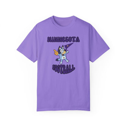 Unisex Bluey Design Minnesota Football -Inspired T-Shirt