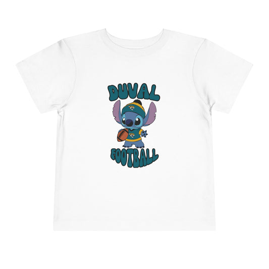 Toddler Stitch Design Jaguars Football - Inspired T-Shirt