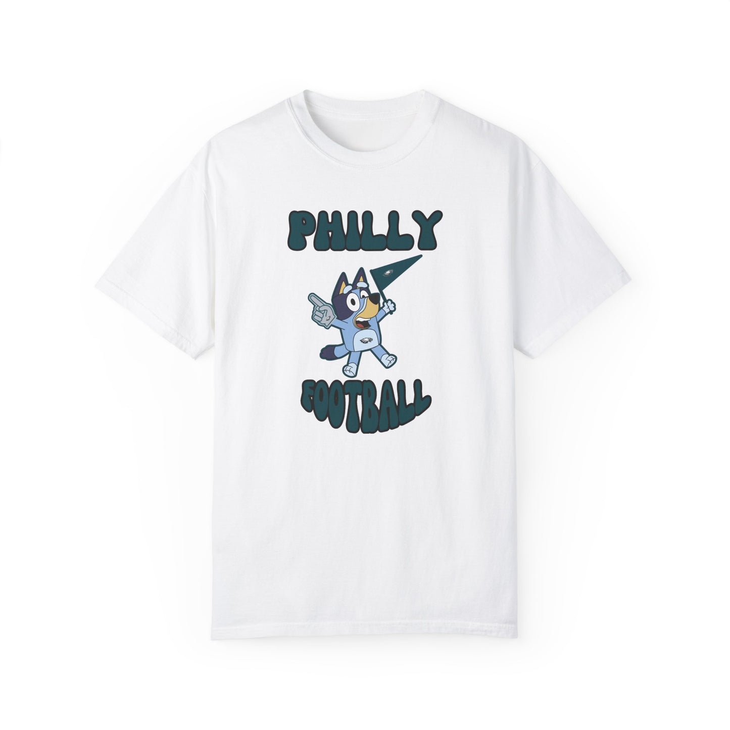 Unisex Bluey Design Philly Football -Inspired T-Shirt