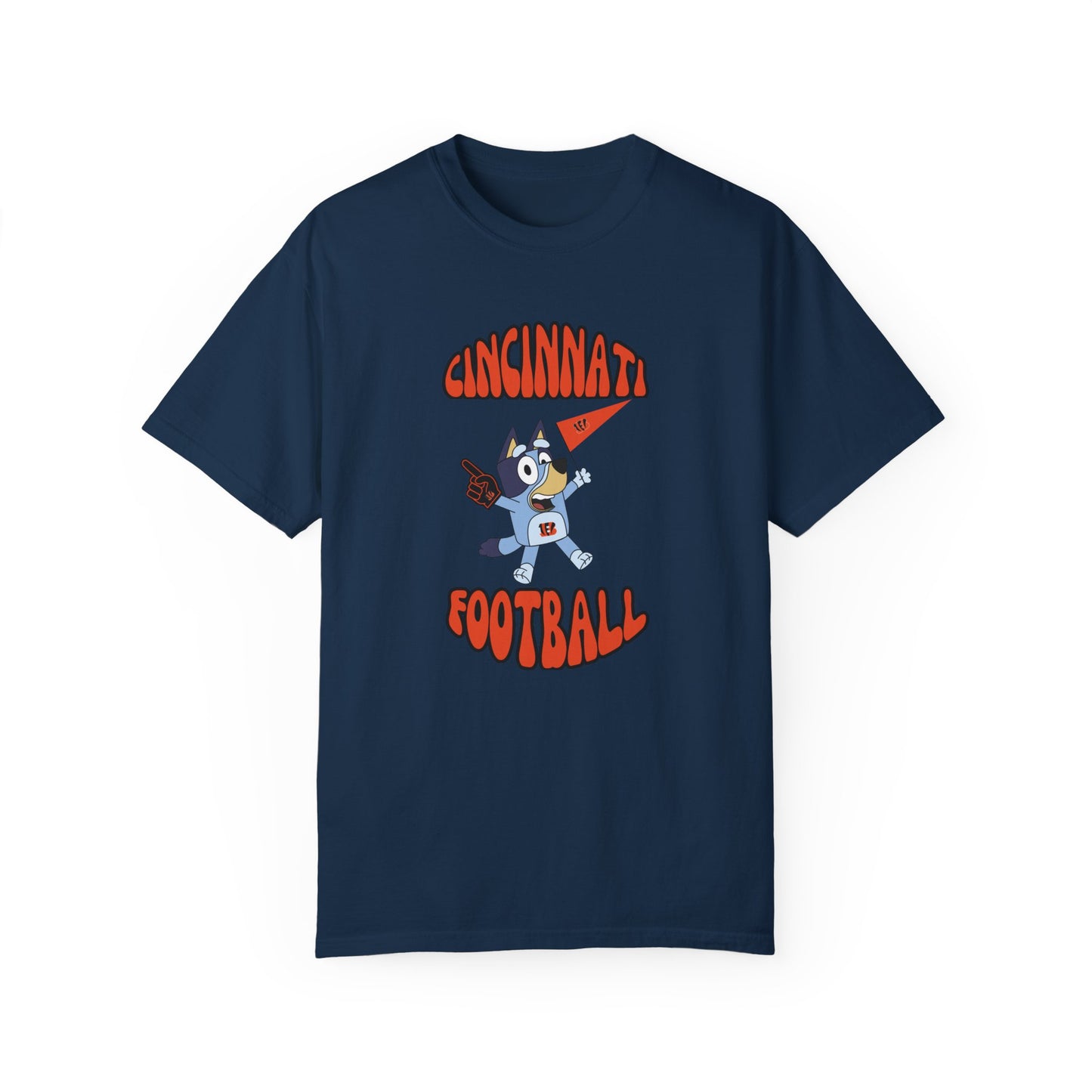 Unisex Bluey Design Cincinnati Bengals -Inspired T-Shirt