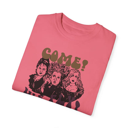 Hocus Pocus "Come! We Fly!" T-Shirt Unisex