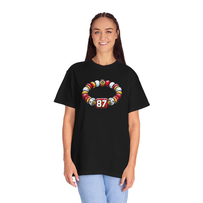 Travis Kelce 87 Swifty Bracelet T-Shirt